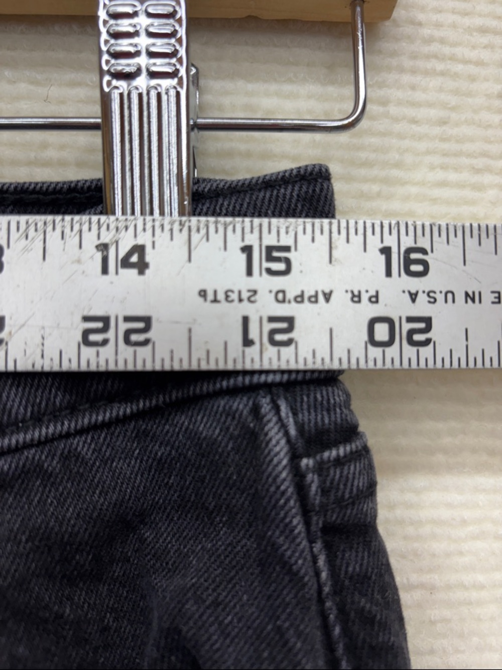 Abercrombie & Fitch The Baggy Low Rise Curve Love Jeans 27 4R Faded Black - Picture 2 of 6
